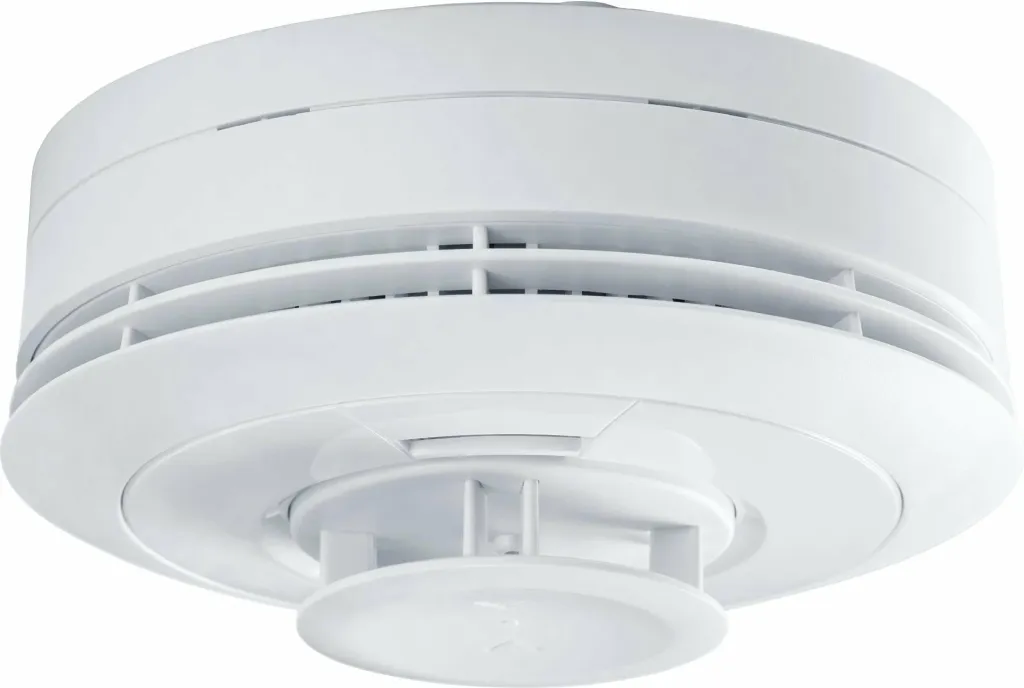 Sensor tymi dhe temperature DSC 88031148 (PG9936) wireless PowerG, sirenë 85 dB, i bardhë - 1