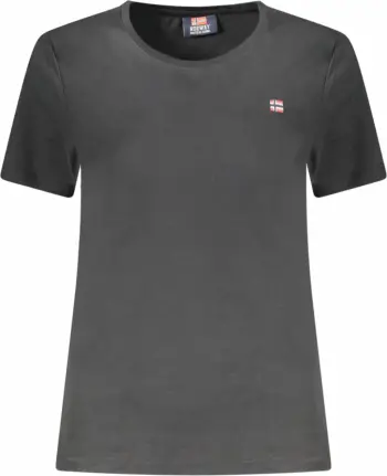 Maicë NORWAY 1963 short sleeve femra, e zezë [Madhësia: XL]