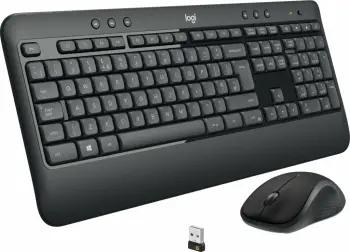 Set tastierë + maus Logitech MK540 Advanced US (920-008685), wireless USB, me pushim dore, e zezë