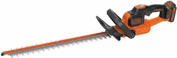 Trimer gardhi pa kabllo Black+Decker GTC18452PC-QW 18V 2Ah 45 cm, portokalli/zi, me 1 bateri + karikues