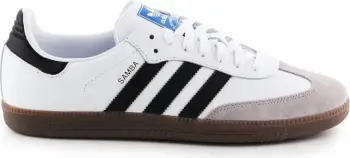 Këpucë adidas Samba OG M B75806 për meshkuj, të bardha [Madhësia: 44 2/3]
