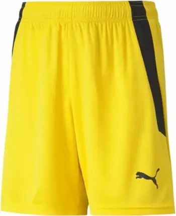 Shorce futbolli për fëmijë Puma, të verdha [Madhësia: 152 cm]