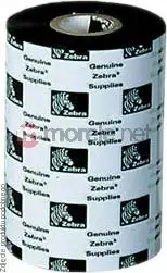 Shirit wax për printer etiketash Zebra 03200GS11007 74 mm, i bardhë