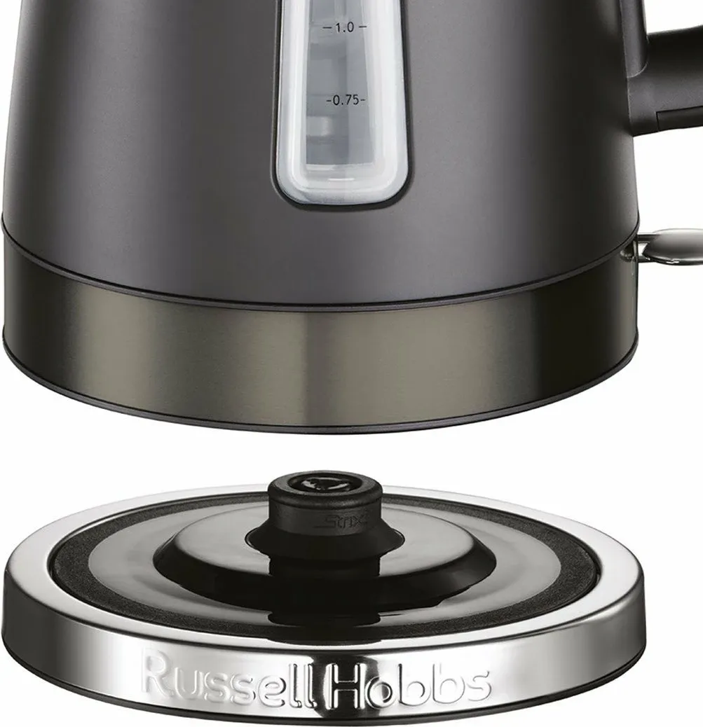 Çajnik elektrik Russell Hobbs 26140-70 1.7L 2400W, matte black - 2