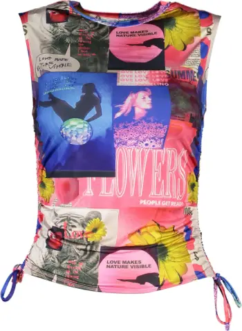 Maicë DESIGUAL femra, kaltër [Madhësia: XL]