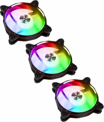 Ventilator PC Lian Li BR120 DRGB PWM 120mm, i zi, 3-pack + hub (BRDIGITAL-3RB)