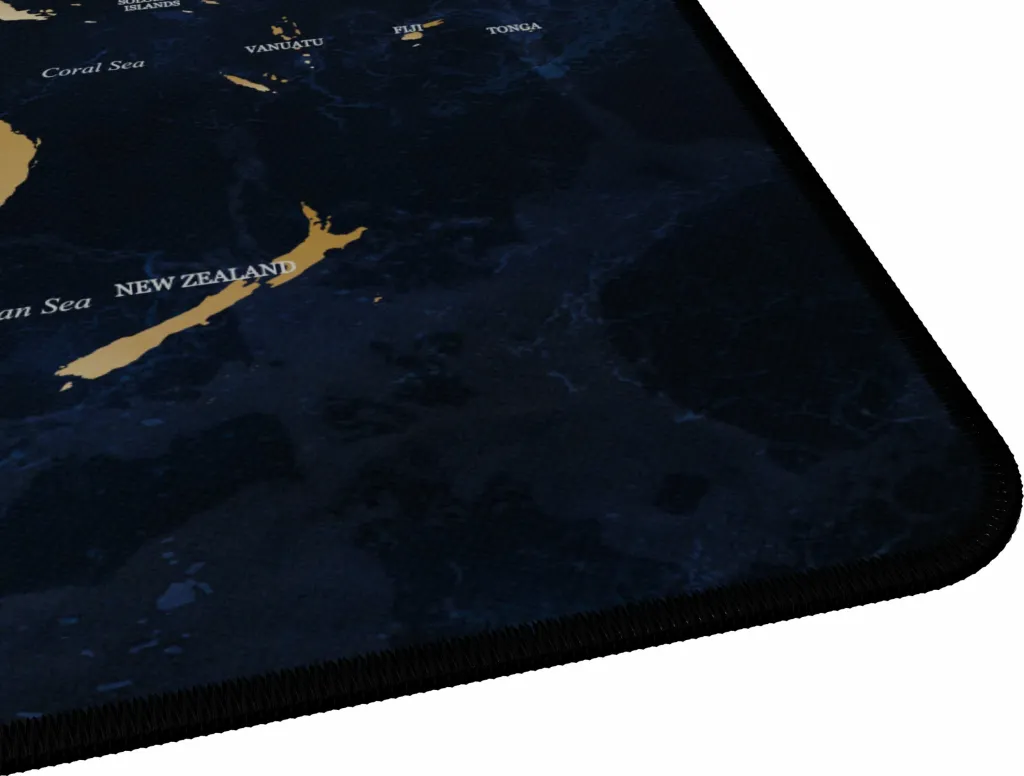 Mauspad Natec World Deep Blue NPO-2243 800x400mm 2.5mm, blu e thellë - 3