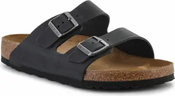 Papuqe Birkenstock meshkuj, të zeza [Madhësia: 45]