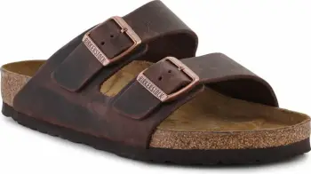 Papuqe për meshkuj Birkenstock, kafe [Madhësia: 46]