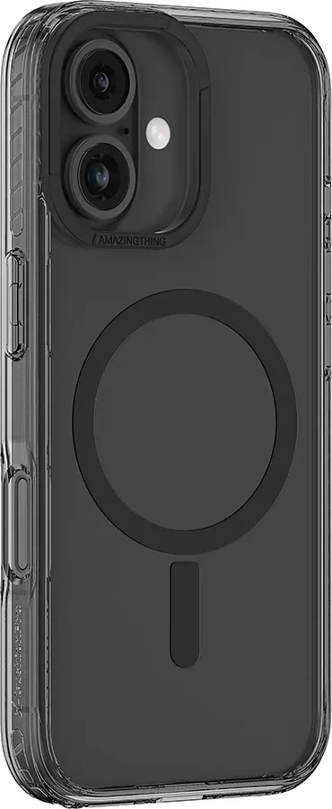 Mbështjellës AmazingThing Titan Pro Mag me unazë magnetike për iPhone 16, zi - 2