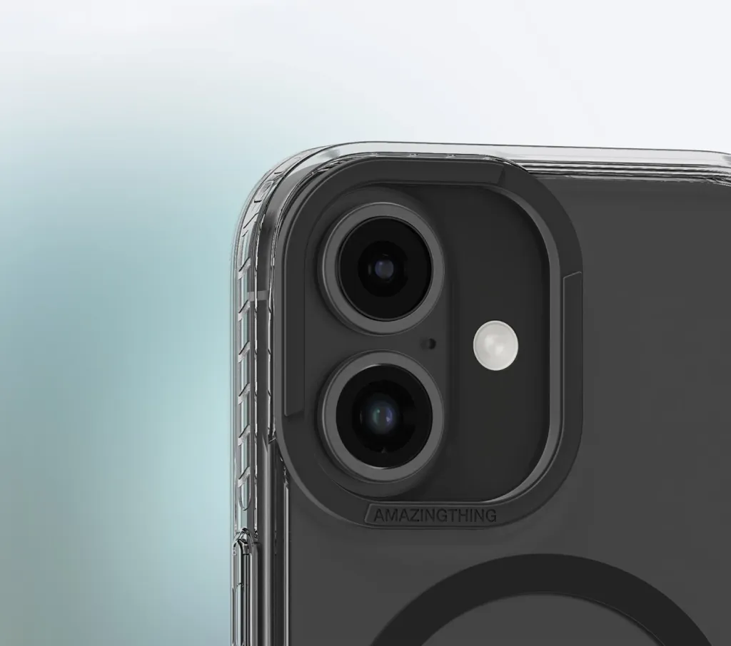 Mbështjellës AmazingThing Titan Pro Mag me unazë magnetike për iPhone 16, zi - 11
