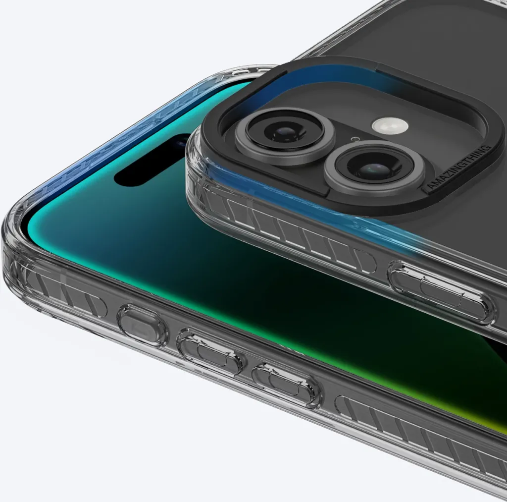 Mbështjellës AmazingThing Titan Pro Mag me unazë magnetike për iPhone 16, zi - 7
