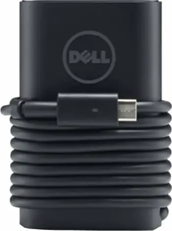 Adapter rryme për laptop Dell 450-AGOQ 90W USB-C 19.5V, me kabllo 1 m, e zezë