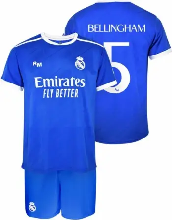 Set fanellë e shorce Real Madrid Bellingham Junior RM25B3B [Madhësia: 128]