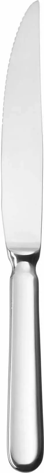 Thikë për biftek OVE Baguette 234 mm, inox 18/10, set 12 copë, argjendtë