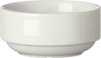 Tas i stivueshëm Fine Dine Pure Crema 250 ml, Ø110 mm, set 6 copë, krem