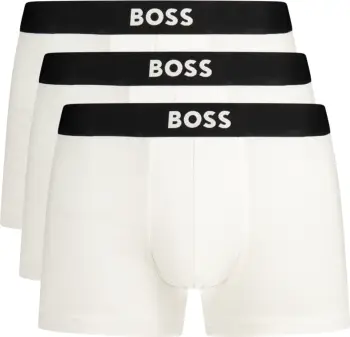 Të brendshme BOSS Boxer meshkuj, të bardha [Madhësia: XL]