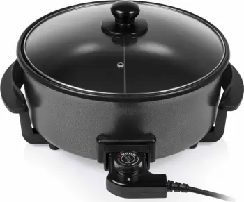 Tenxhere elektrike multifunksionale Tristar PZ-9135 5 L 1500 W 30 cm e zezë set me ndarës