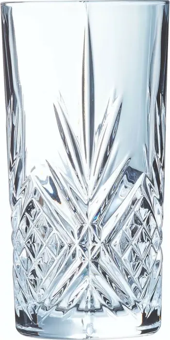 Gotë highball Arcoroc Broadway 380 ml transparente, set 6 copë