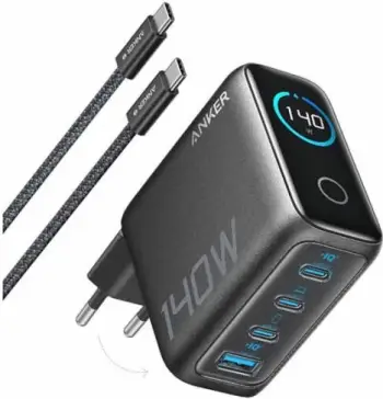 Inverter BRUNNER Zing 600, 600 W, valë sinusoidale e modifikuar, 230 V, USB 5 V/3.1 A, argjend/zi