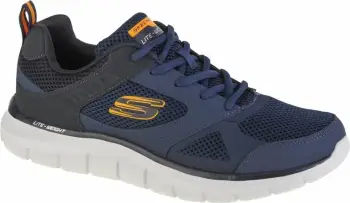 Atlete për meshkuj adidas Hoops 3.0 Mid, të bardha dhe blu marine [Madhësia: 43 1/3]