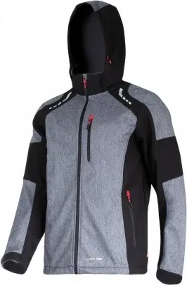 Xhaketë softshell LAHTI PRO L4094102, me kapuç, waterproof 8000 mm, size M, e kuqe - 1