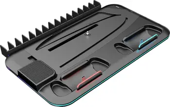 Tastierë mekanike Keychron Q6 Max (Q6M-M1) QMK/VIA, Gateron Jupiter Red, 100% US layout, tri-mode, RGB, e zezë