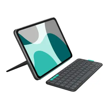 Aksesorë për tablet Logitech Flip Folio for 10.9″ iPad Air (5thgen) & iPad Pro 11″ / AZERTY – Grafit