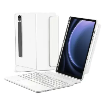 Aksesorë për tablet inateck Keyboard Samsung 11″ for Galaxy Tab S10 FE/S9 FE/S9/ QWERTZ – Bardhë