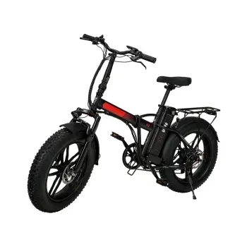 Biçikletë Elektrike FC Bike 2025 – Zezë/Kuqe