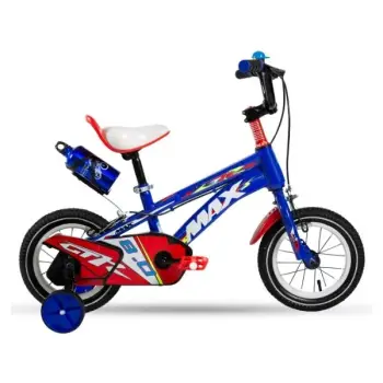 Bicikletë MAX BIKE 12″ GTR – Blu/Kuqe