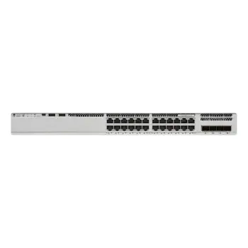 Cisco Catalyst C9200L-24P-4G-E 24-Port Gigabit PoE+ Managed Switch me 4x 1G SFP Uplink 370W Enterprise Network Switch