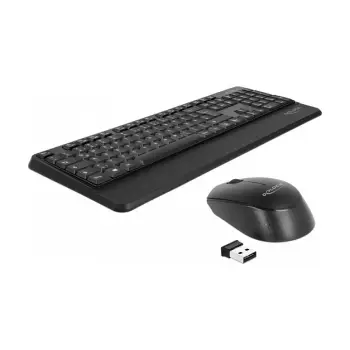 Combo (Tastierë & Maus) DeLOCK / USB / QWERTZ / German Language – Zezë