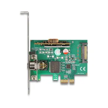 DeLOCK PCI Express x1 2.5 Gigabit LAN Card M12 PoE+ Industrial Network Adapter RTL