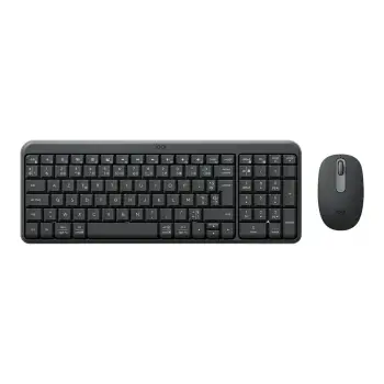 Combo (Tastierë & Maus) Logitech MK250 / Wireless / AZERTY / French Language – Grafit