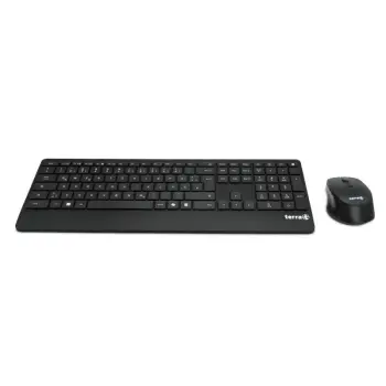 Combo(Tastierë&Maus) pa kabllo TERRA Desktop 4000 me Copilot / QWERTZ – Zezë