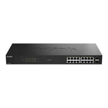 D-Link DGS-1018P/E 18 Port Gigabit PoE+ Switch | Unmanaged | 240W