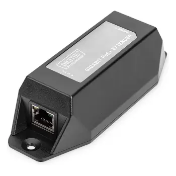 DIGITUS Gigabit PoE+ Repeater 22W | 802.3at | 100m Extender | DN-95123