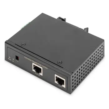 DIGITUS Industrial Gigabit PoE++ Splitter 95W | 802.3bt | 12–48V Output | DN-651111