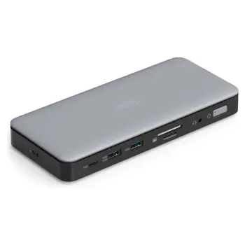 Docking Station Digitus / 1xUSB‑C / 2xHDMI / 1xDisplayPort / 2xUSB‑A / 1xUSB‑C / LAN – Zezë / Gri