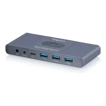 Docking Station Digitus Coreline / 3xUSB‑C / 3xHDMI / 3xUSB‑A – Gri