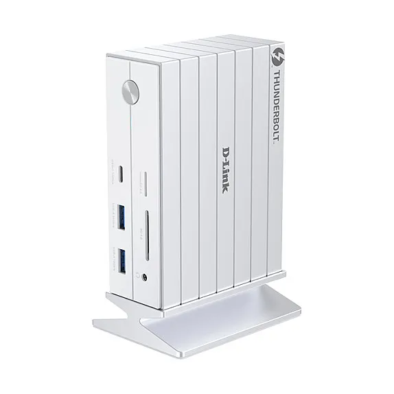 Docking Station D-Link DUF‑E01/E / 14‑in‑1 / 3xUSB-A / 1xUSB-C / 1xHDMI / 1xDisplayPort / LAN / Card Reader – Bardhë - 1