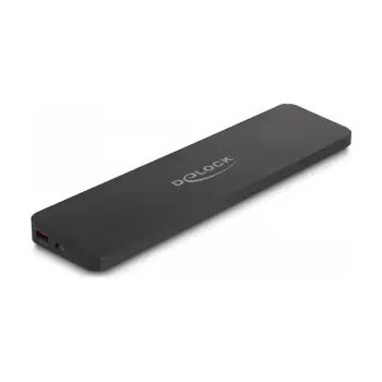 Docking Station DeLOCK Triple Display / DisplayLink 4K / 4xUSB-A / 2xUSB-C / 2xHDMI / 1xDisplayPort / LAN / SD / Audio – Zezë