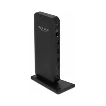 Docking Station Delock USB-C DP 1.4 4K – HDMI / DP 1.4 / USB 3.2 / LAN / PD 3.0