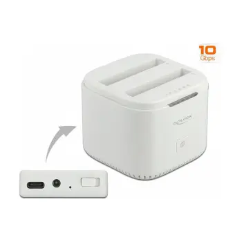 Duplikator DeLOCK / 2×2.5″ SATA HDD/SSD – Bardhë