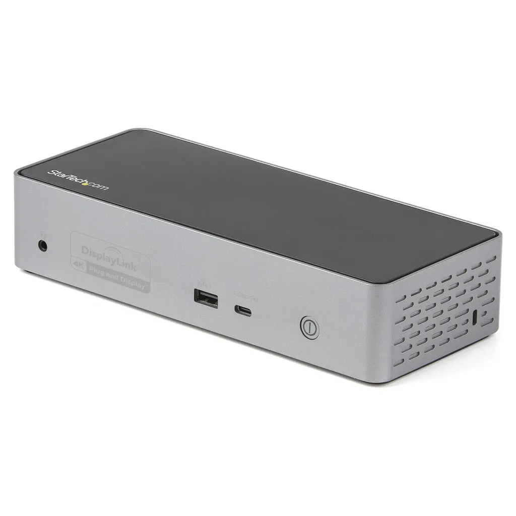 Docking Station StarTech Quad Monitor Dock / 4K60 / 3x USB‑A / 1xUSB-C / 4xHDMI / 4xDispayPort – Zezë - 1