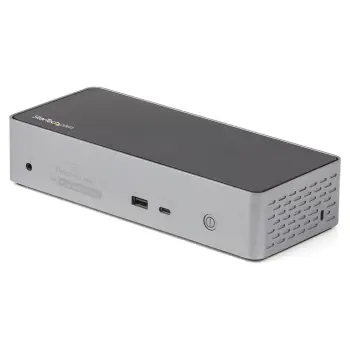 Docking Station StarTech Quad Monitor Dock / 4K60 / 3x USB‑A / 1xUSB-C / 4xHDMI / 4xDispayPort – Zezë