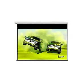 Ekran projektimi motorik Optoma DE-9092EGA / 92″/ 16:9 – Bardhë