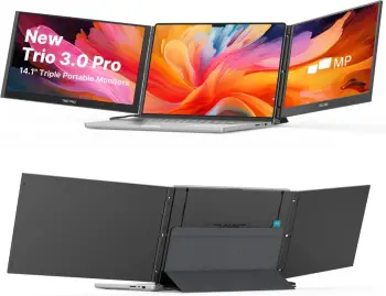 Ekrane shtesë portativë Mobile Pixels Trio 3 Pro / 14.1″/ WUXGA+ LCD / 60Hz / 5ms / USB-C -Zezë