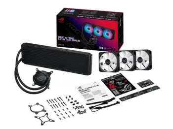 Ftohës për Procesor ASUS / Liquid CPU Cooler / 360mm Radiator / Triple 120mm – Zezë